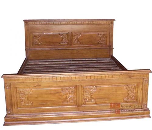 Majapahit Traditional Jepara Carving Bed